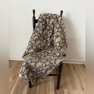 King Sized Floral Kantha Quilt